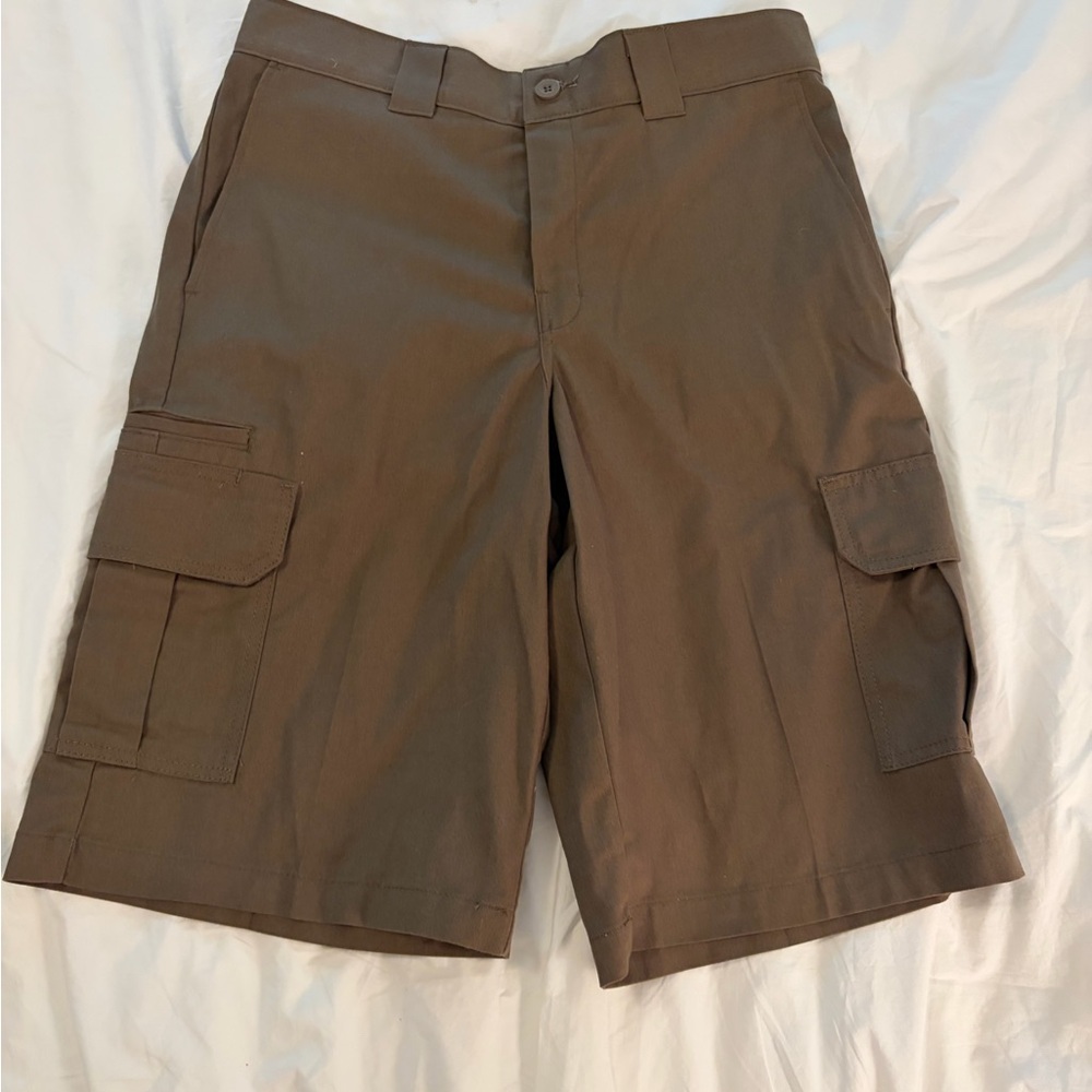 Dickies Brown Cargo Utility Shorts